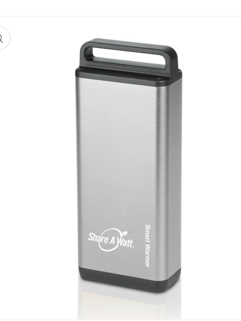 Only today 3x$25 Smart Warmer 2000 Portable Hand Warmer & Charger - Silver - Picture 2 of 7